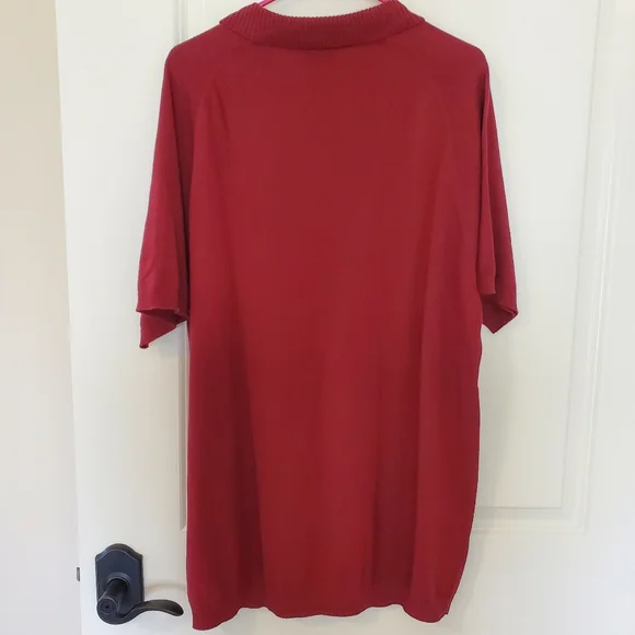 NWOT Nike SB skateboarding goodfellas mafia pack maroon polo collared shirt XL